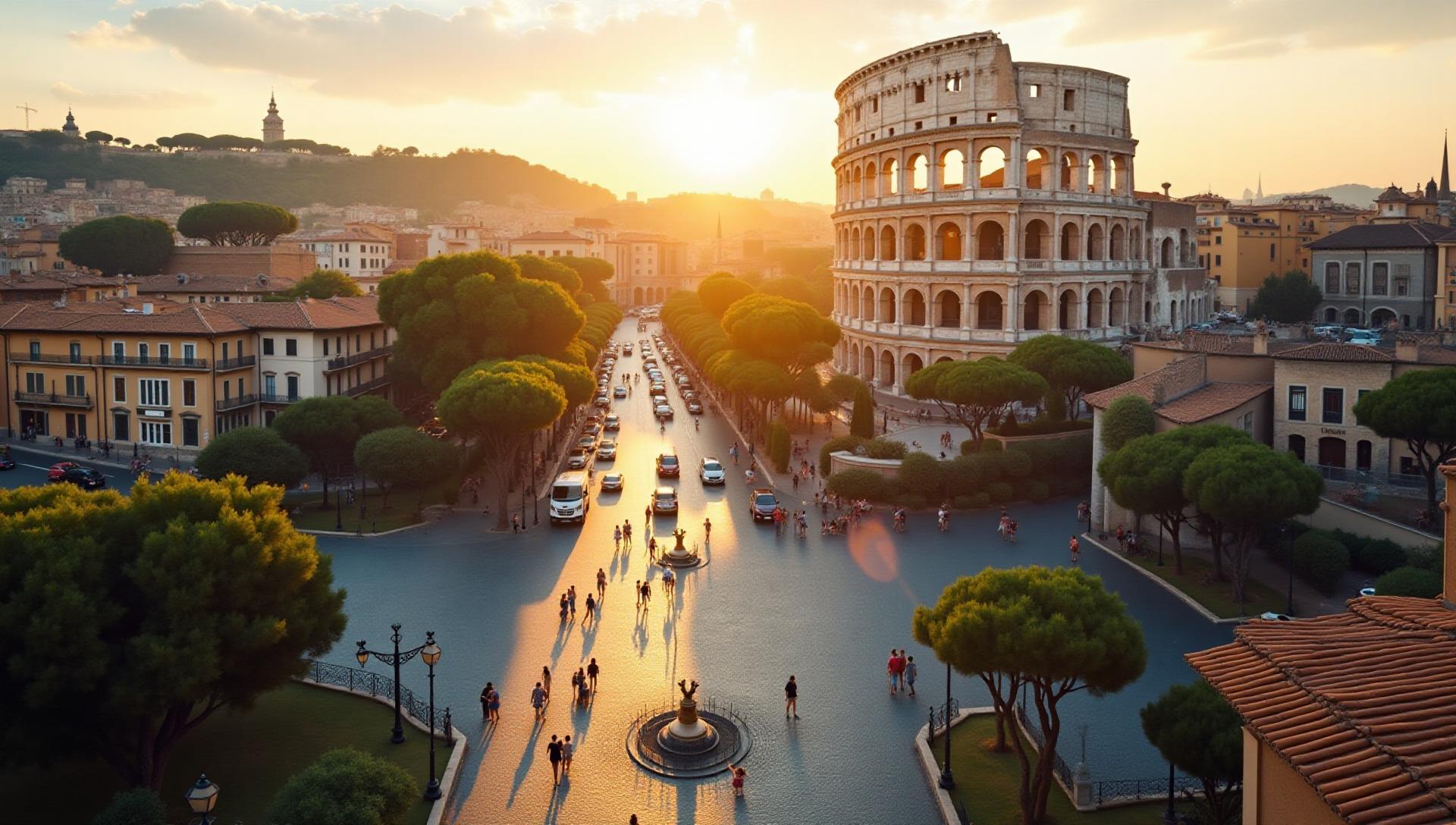 Italy business district