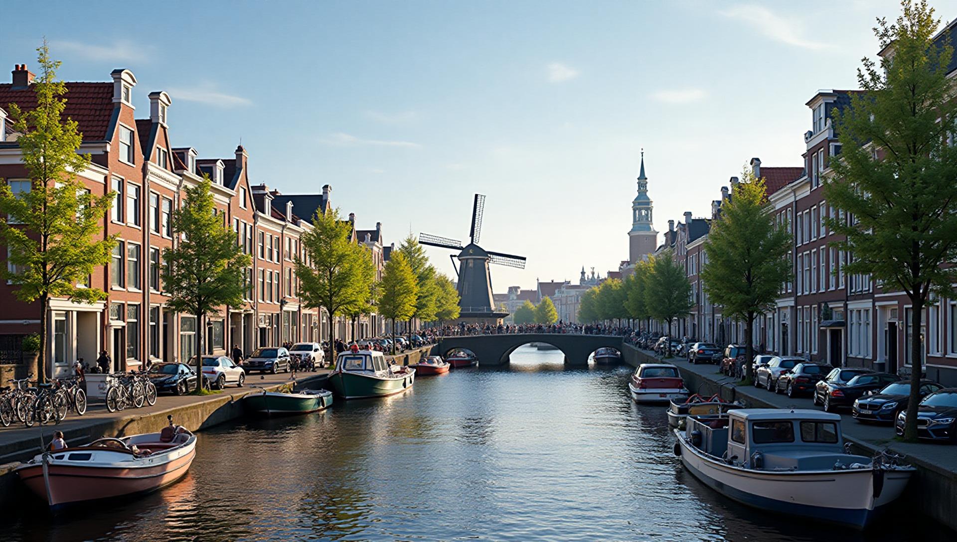 Netherlands business district