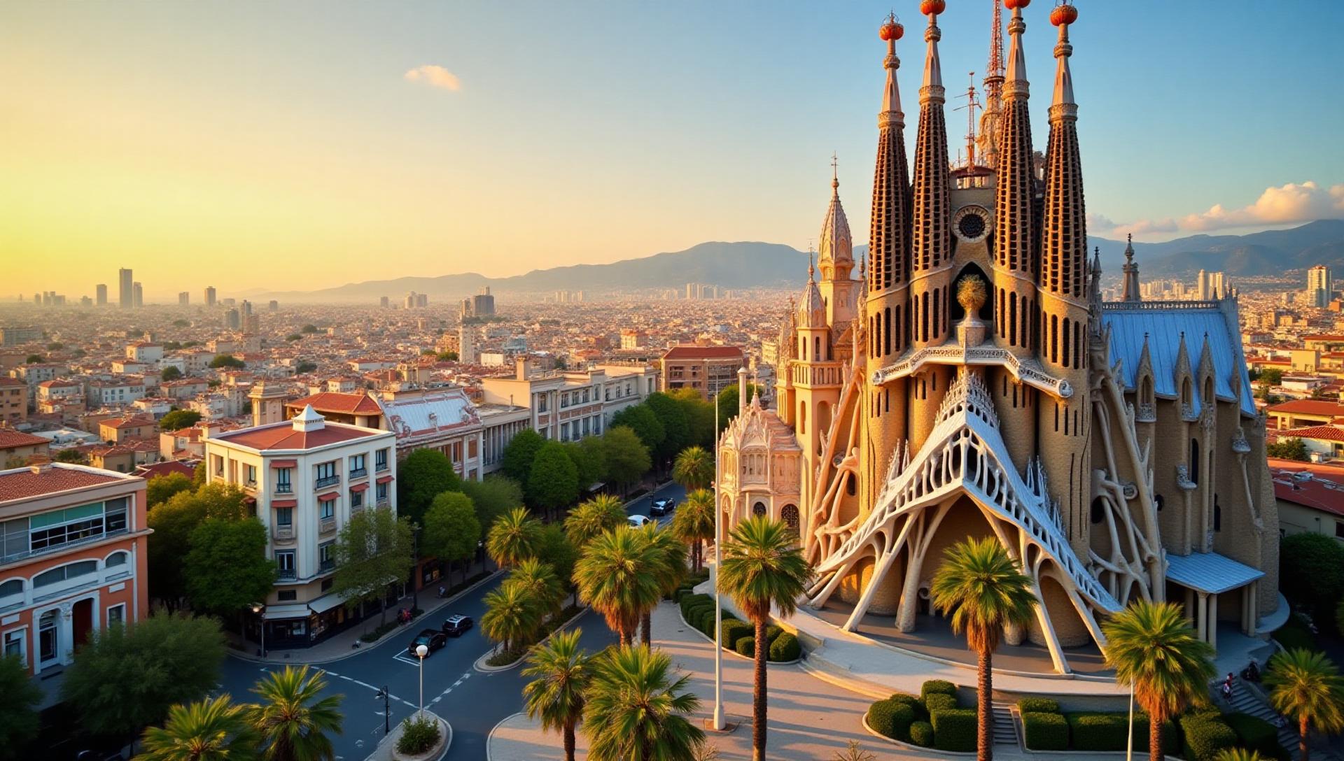 Spain business district